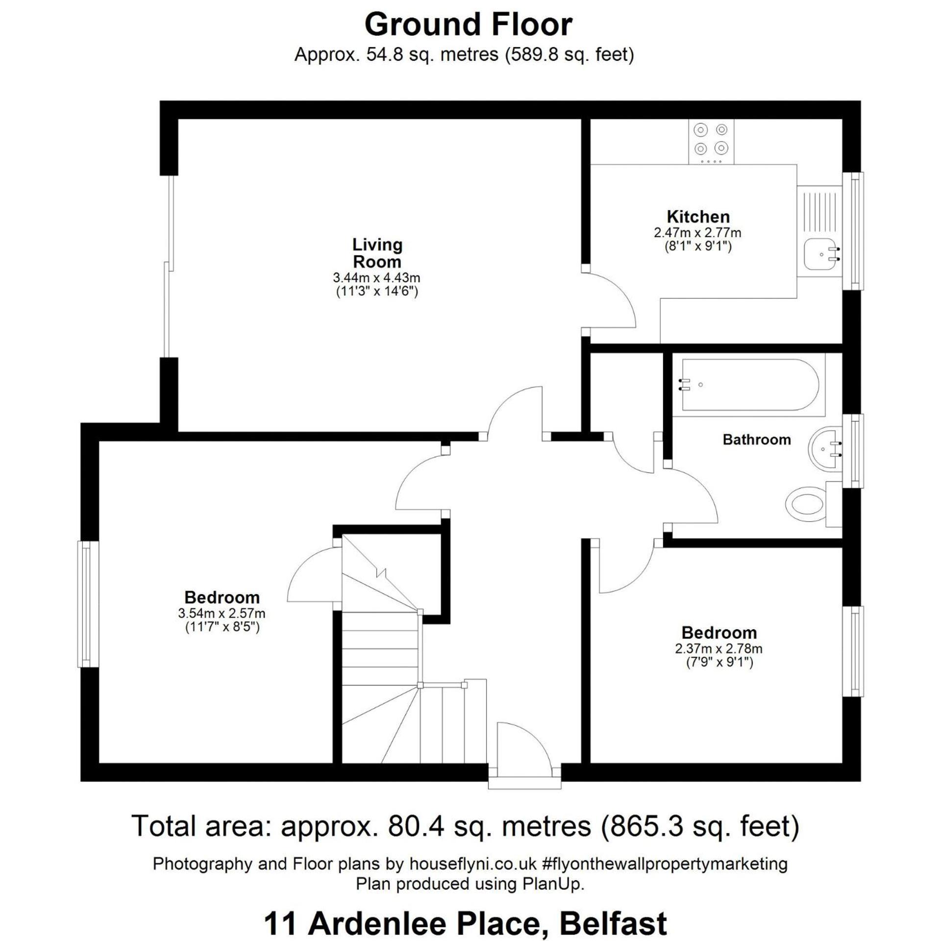 Ardenlee - Stylish 3 Bed Apt Close To City, Parking And Wifi Belfast Eksteriør billede
